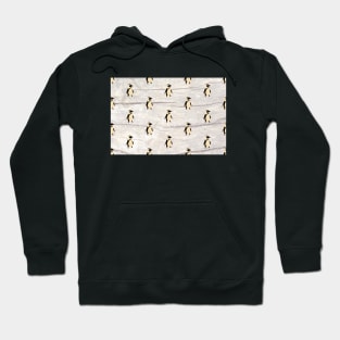 Penguin Pattern Hoodie